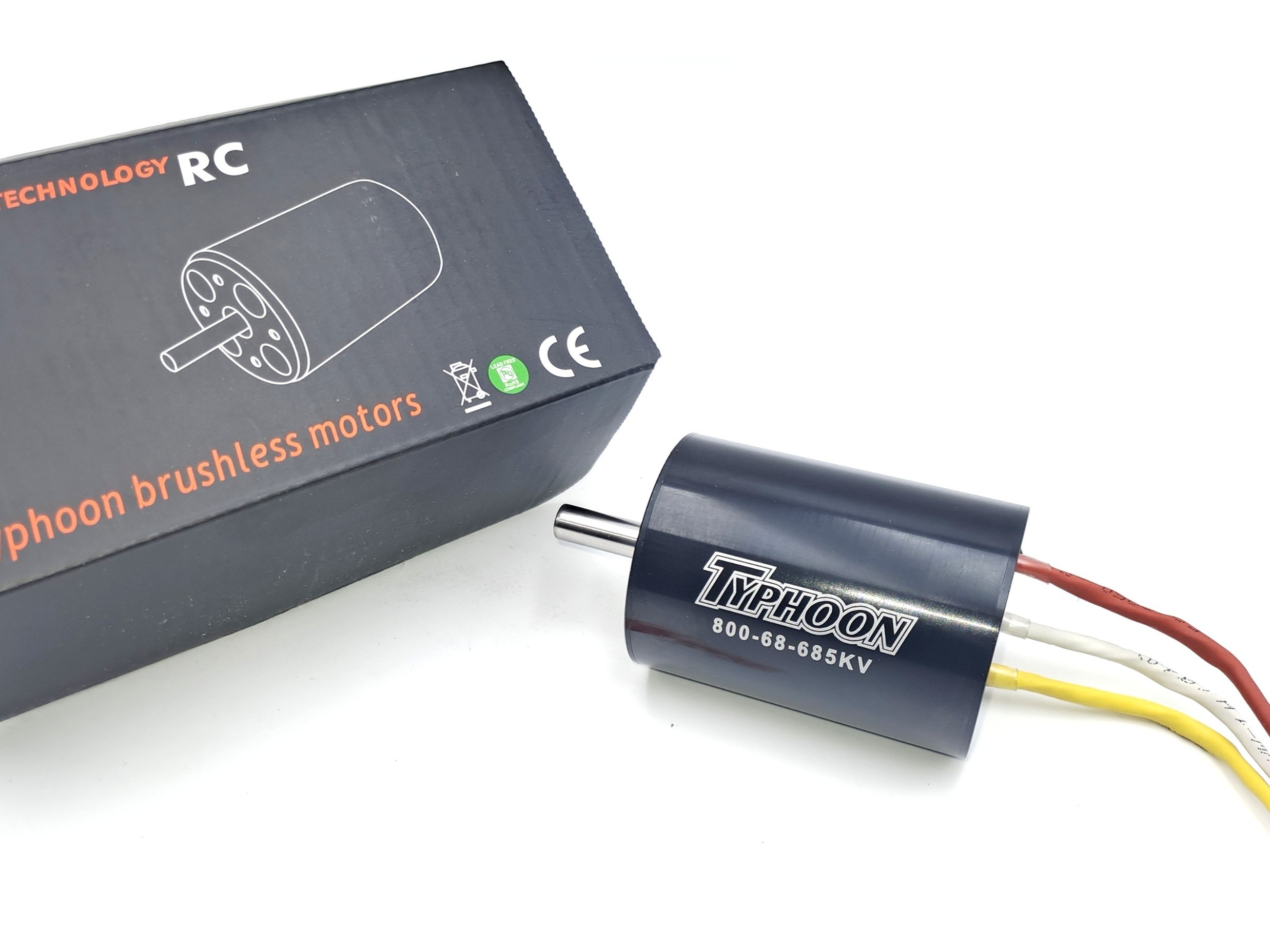 HET Typhoon Brushless Inrunner 12S Motor 800-68-685KV - Jetfan 120