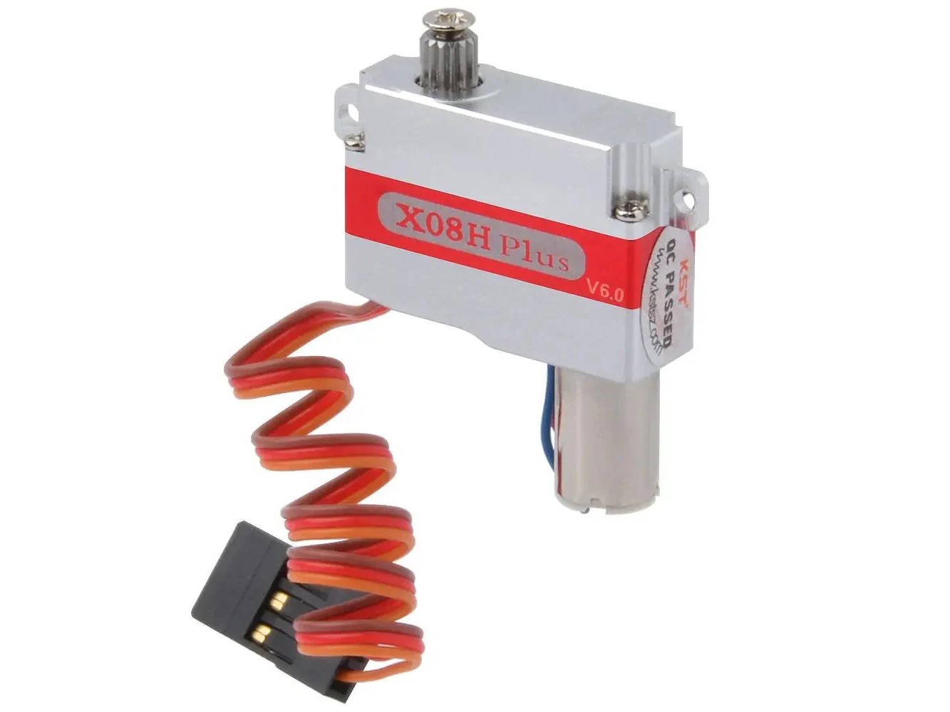 KST X08H Plus V6 MG HV Digital Servo 8mm 5.3kg/cm – Bild 4