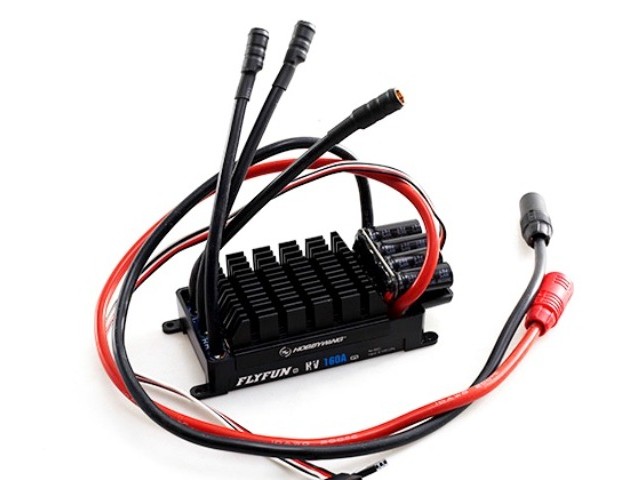 Hobbywing Regler Flyfun V5 160A OPTO - 6-14S zu HSDJets wie Super Viper