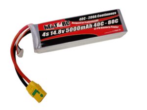 HEAT-RC, LiPo Akku 4S / 14.8V, 5000mAh 40C-80C - XT90