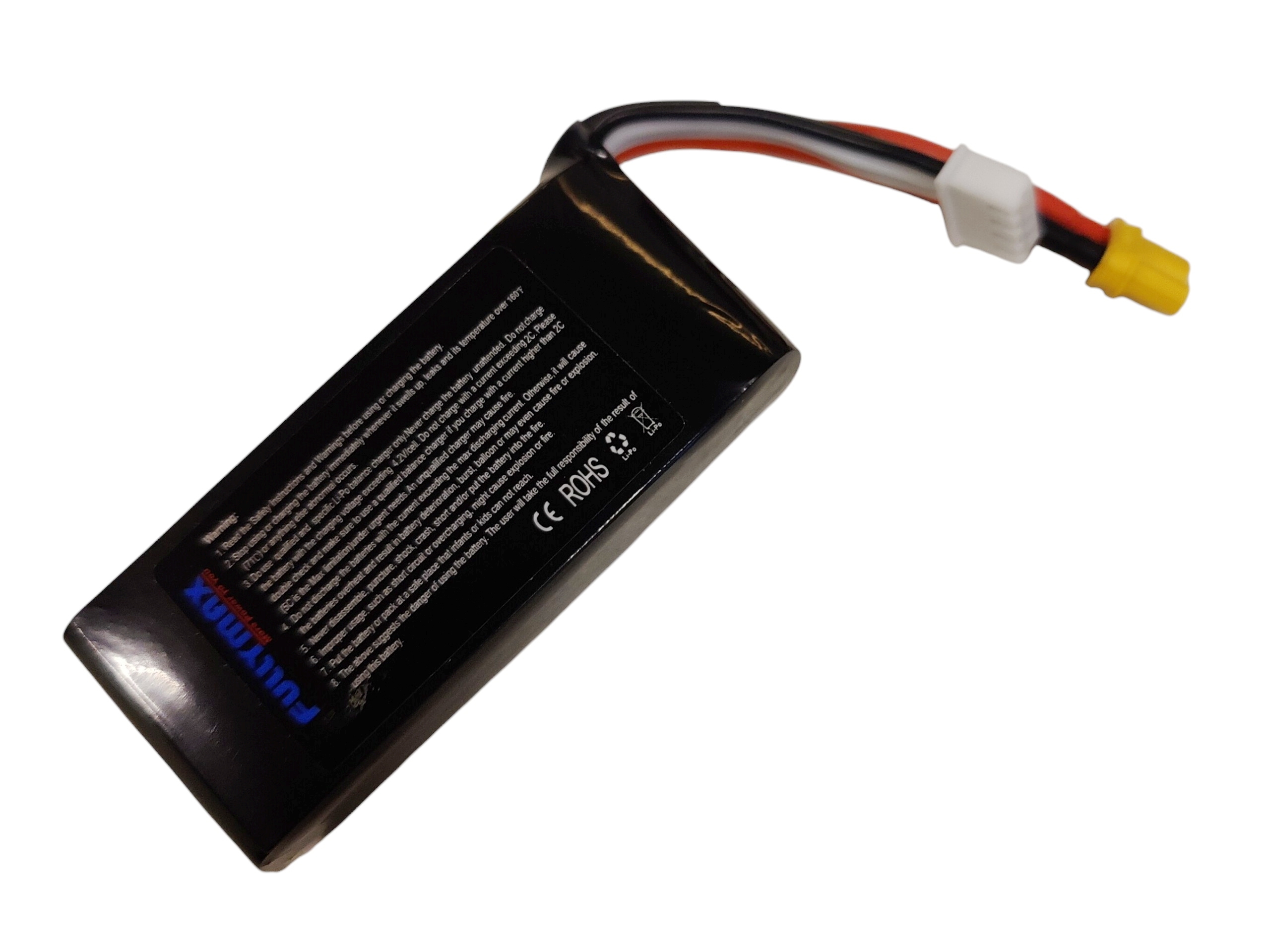 HEAT-RC, LiPo Akku 3S / 11.1V, 850mAh, 80C - XT30 - XLPower Stratos – Bild 3