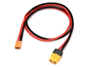 Ladekabel XT30 auf XT60 Stecker - 50cm - 14AWG