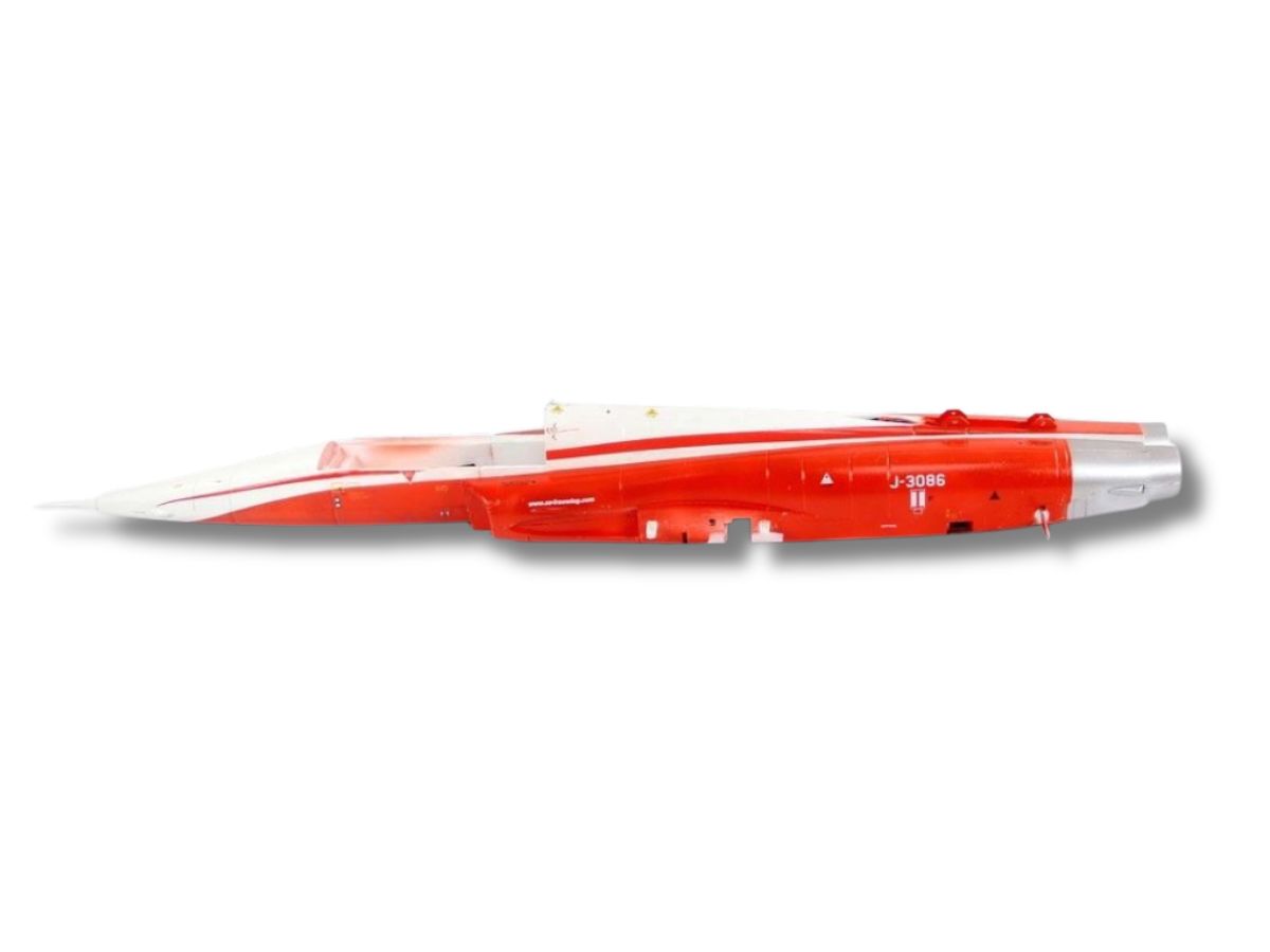 Freewing Rumpf zu F-5E Tiger V3 - Patrouille Suisse, 80mm EDF, Spw 800mm