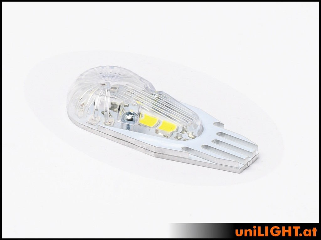 uniLIGHT 24mm PRO Blitzlicht, 32Wx2, T-Fuse - rot