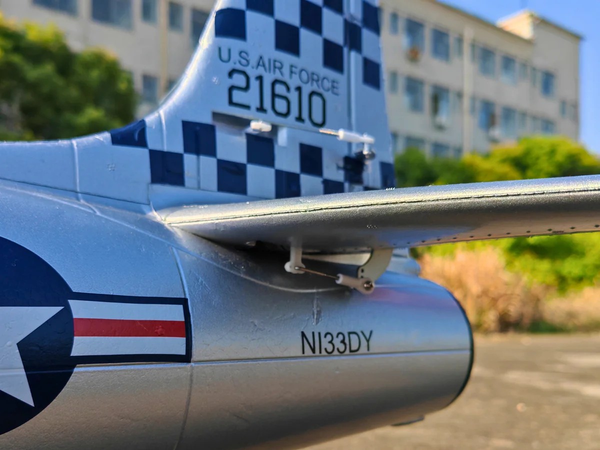 T-33 Shooting Star, 70mm EDF Jet, Spw 1230mm, 6S PNP-Set von Dynam – Bild 5