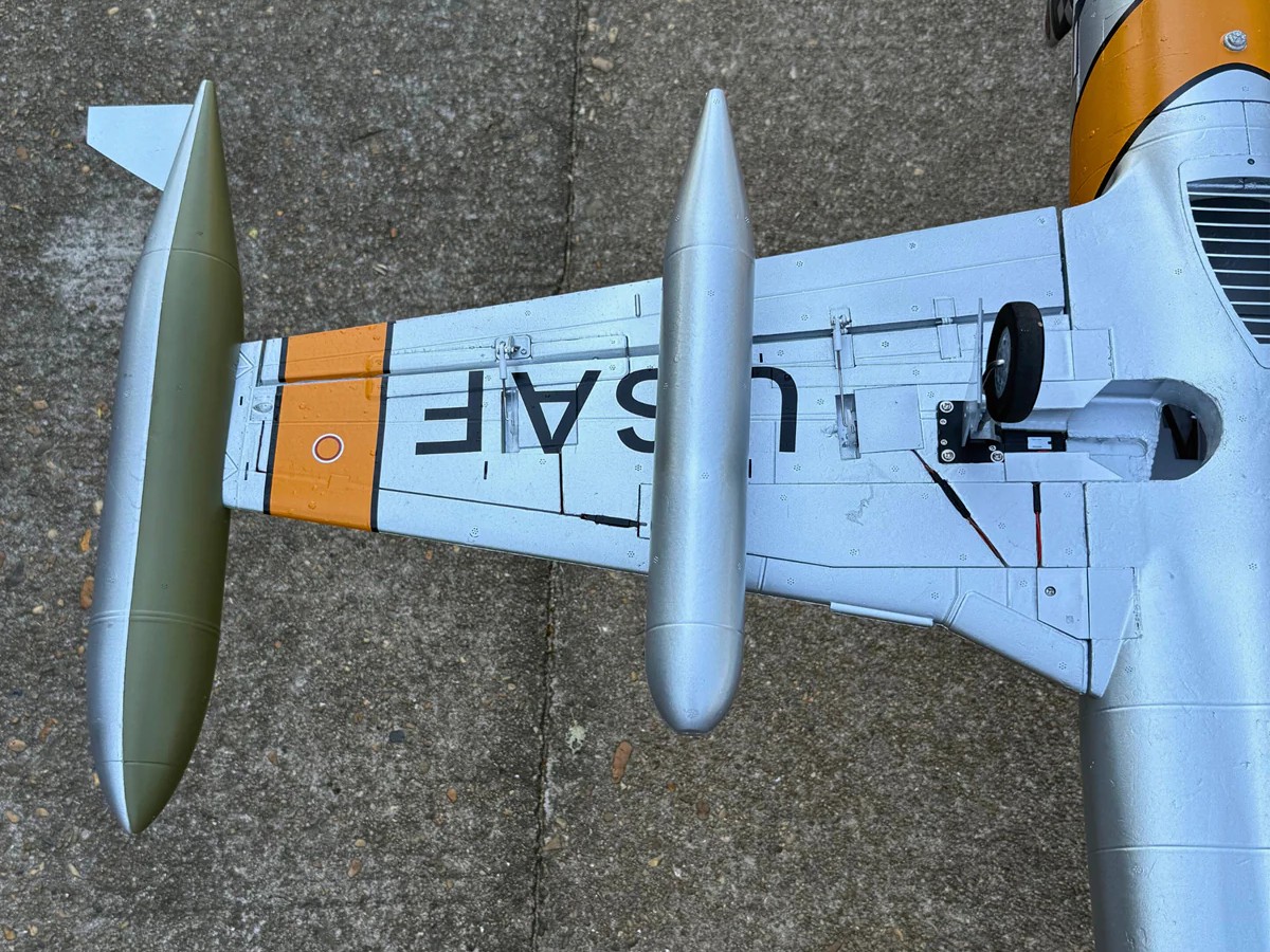 T-33 Shooting Star, 70mm EDF Jet, Spw 1230mm, 6S PNP-Set von Dynam – Bild 6