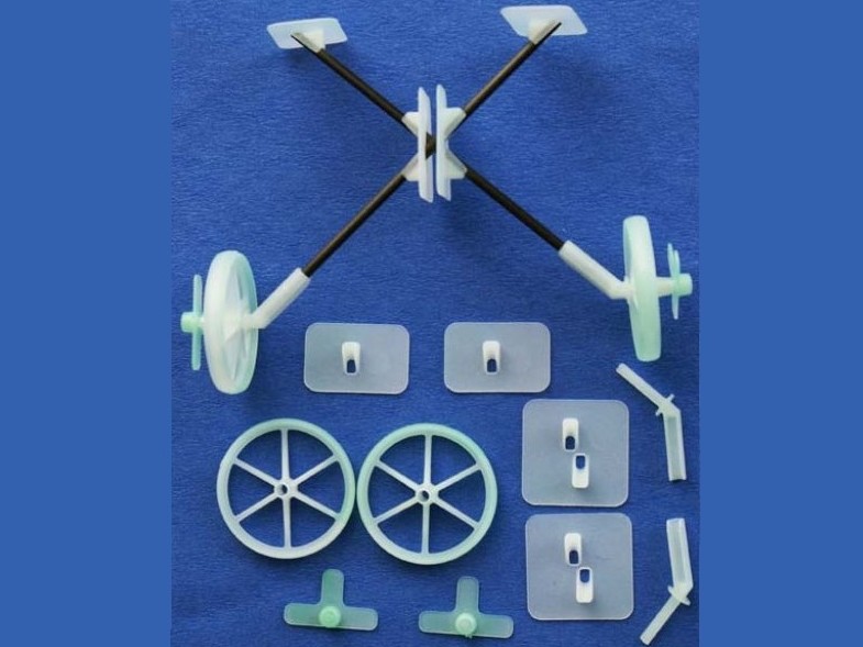 Gabriel Nylon Indoor Fahrwerk - Kleinteileset