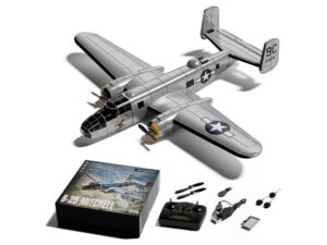 B-25 Mitchell Bomber, Spw 400mm, RTF Komplett Set mit Gyro von Volantex