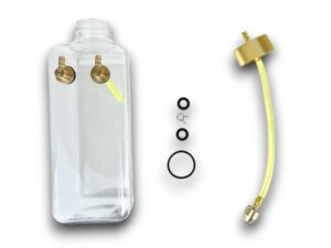 Benzintank klar, 500ml mit Beschlag-Set und Alu-Tankverschluss, Skysun