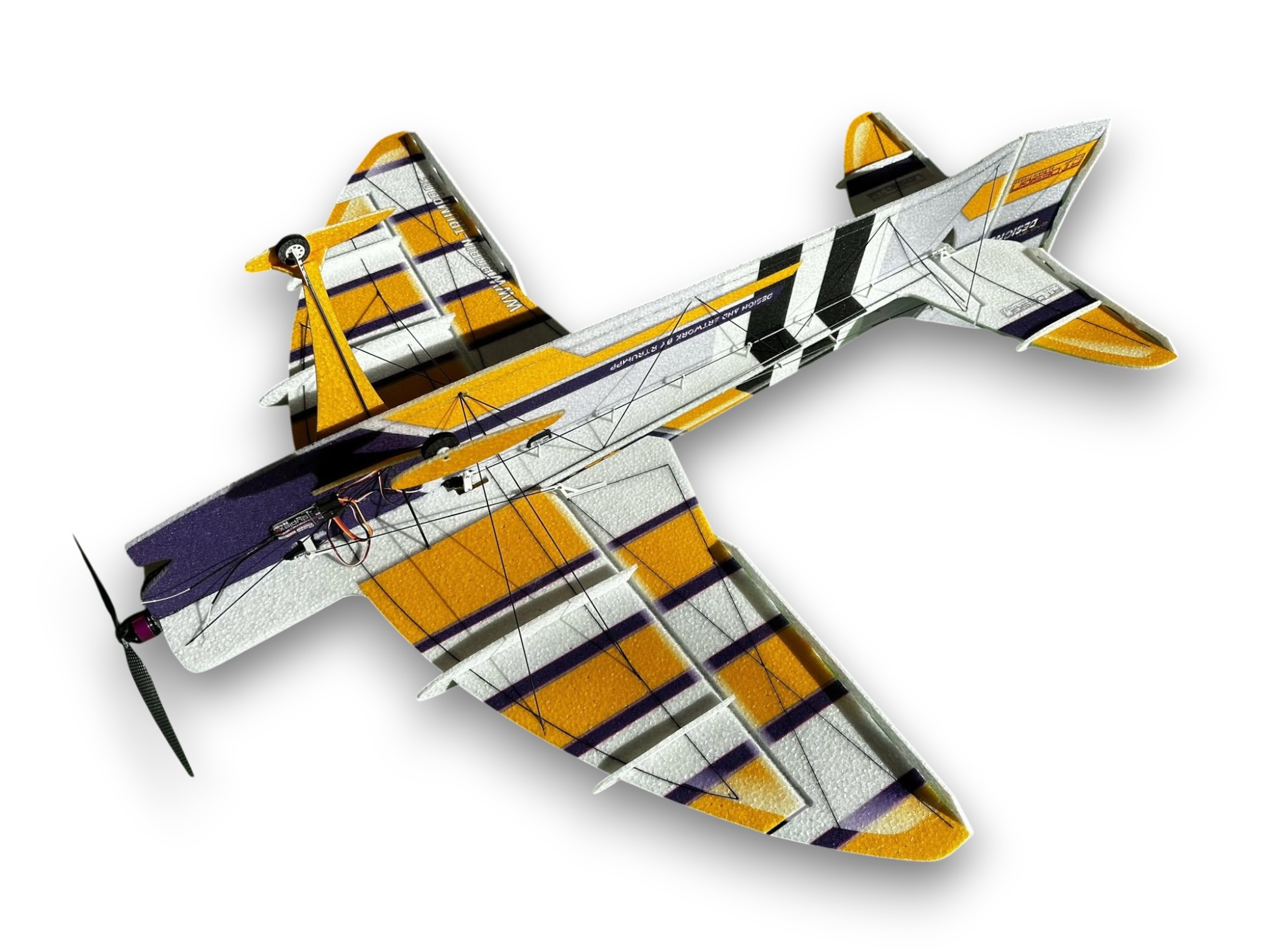 TSAR Junior F3P 3D - 838mm - KIT-Bausatz aus EPP - purple - TA Horizons – Bild 2