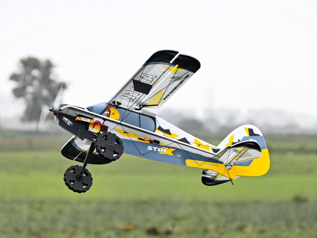 Stol X V2 3D - 940mm - PNP-Bausatz - Camouflage Gelb - TA Horizons – Bild 3
