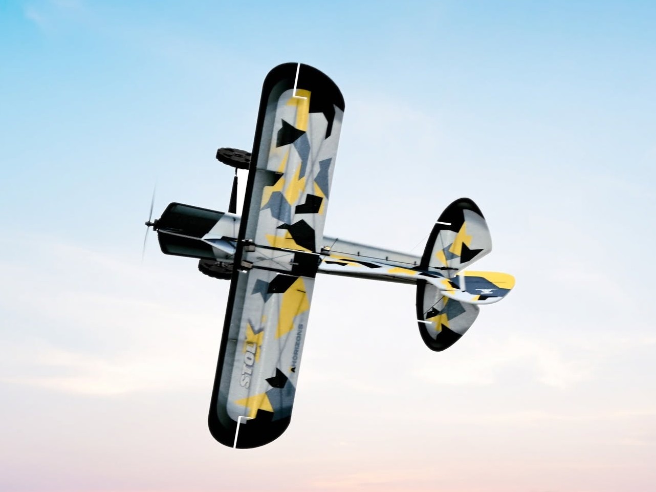 Stol X V2 3D - 940mm - PNP-Bausatz - Camouflage Gelb - TA Horizons – Bild 6