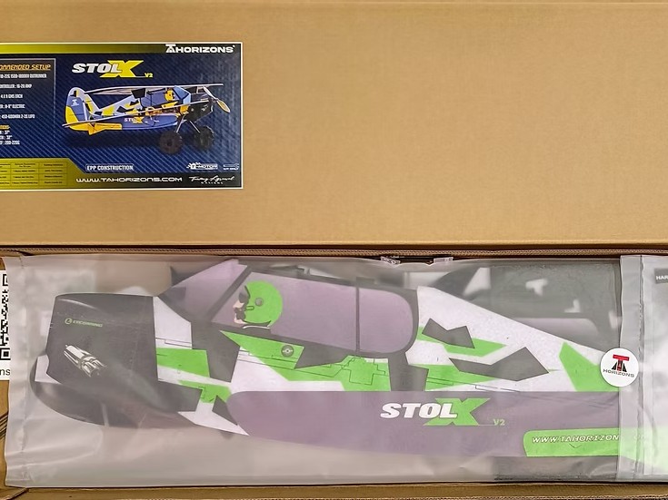 Stol X V2 3D - 940mm - KIT-Bausatz aus EPP - Camouflage Grün - TA Horizons – Bild 2