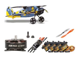 Stol X V2 3D - 940mm - PNP-Bausatz - Camouflage Gelb - TA Horizons