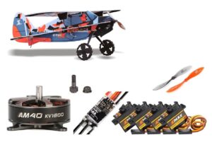Stol X V2 3D - 940mm - PNP-Bausatz - Camouflage Rot - TA Horizons