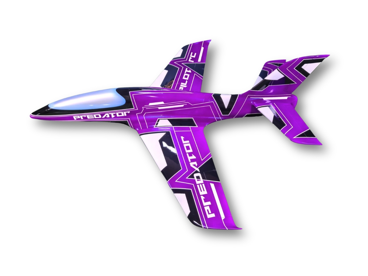 Pilot-RC Full-Composite Predator Jet V2 2.2m, Spw 2076mm, ARF-Set mit EZFW – Bild 2