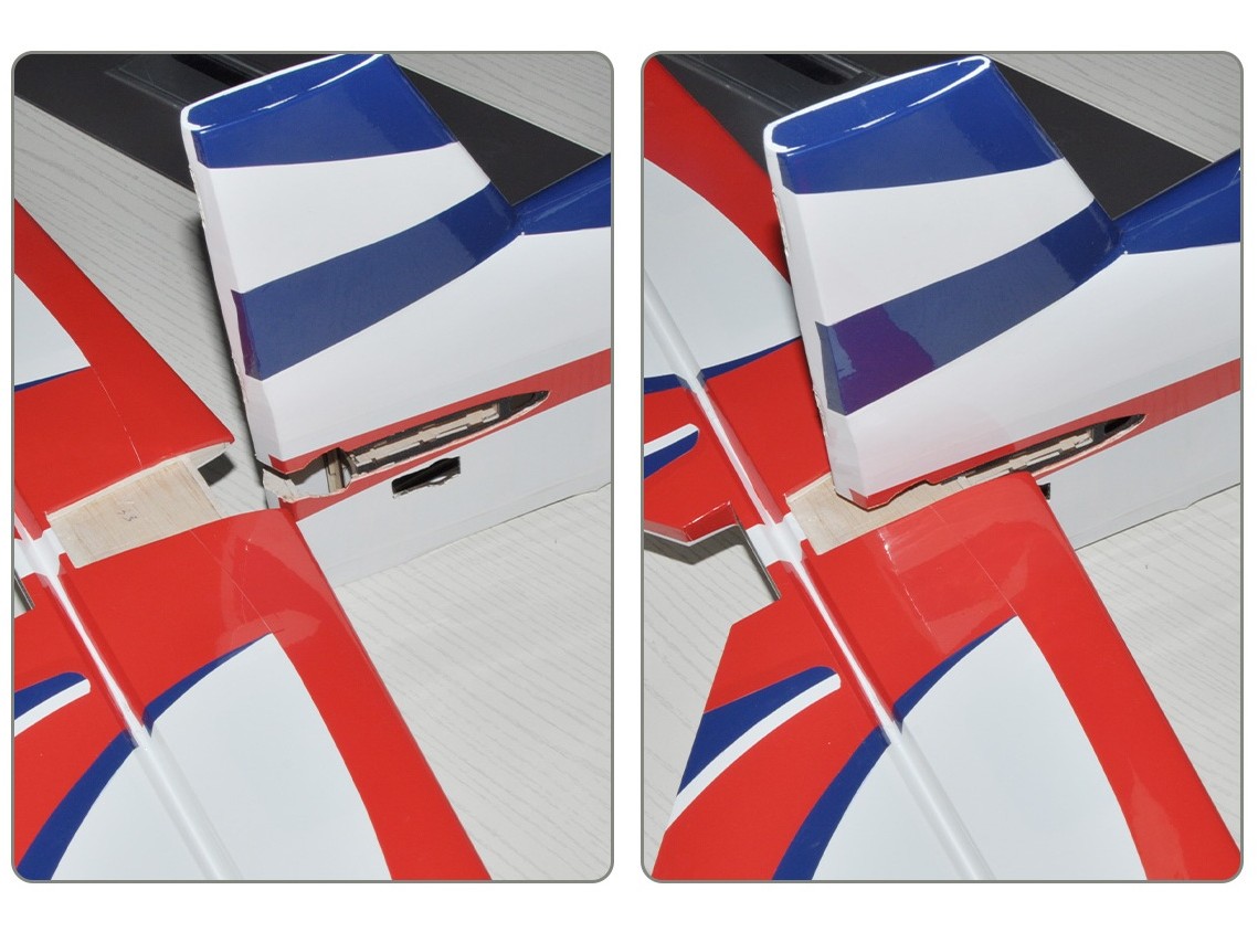 VOTEC 322 - 67 Zoll - Spw 1701mm - ARF-Set - ZYHOBBY – Bild 6
