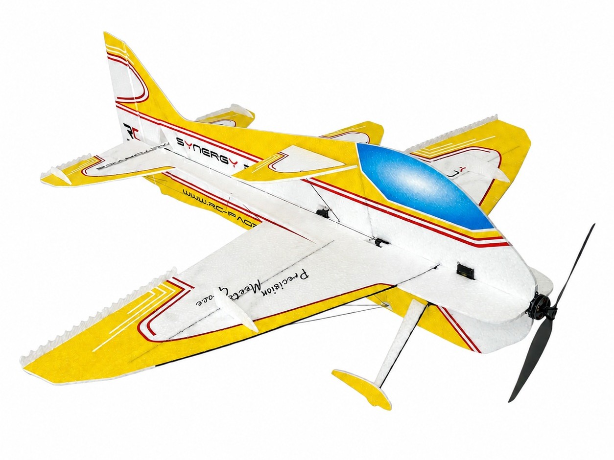 Synergy 2.0 - gelb, Spw 835mm, KIT-Version aus EPP - RC-Factory