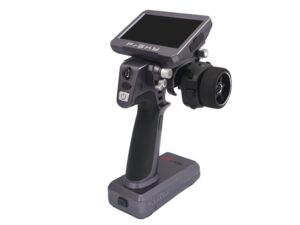 FrSky Velox VX10 - Pistolensender für RC-Fahrzeuge mit 4-Kanal-Empfänger - Meteorite Grey