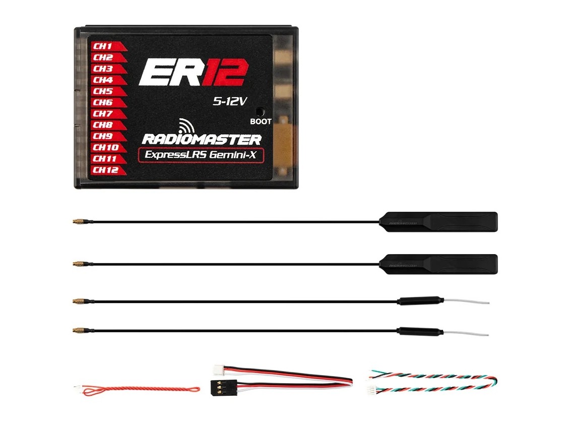 RadioMaster ER12 PWM - Dual-Band GEMINI & GEMINI-X Empfänger - EU-LBT – Bild 5