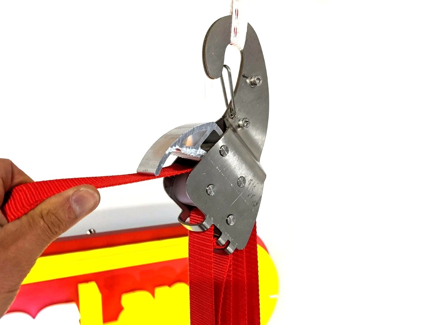 KegLand Lift and Lock Gurt-Flaschenzug - 175kg – Bild 3